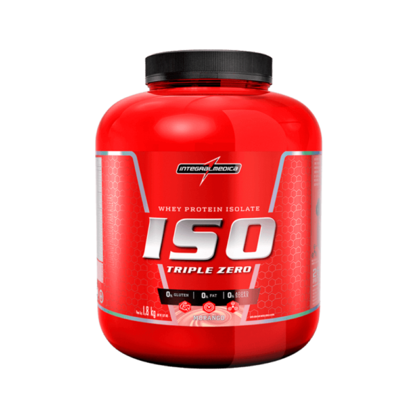 ISO TRIPLE ZERO SABOR MORANGO 1,8KG
