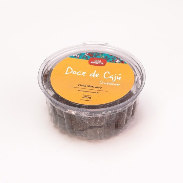DOCE DE CAJU CRISTALIZADO 280G POTE